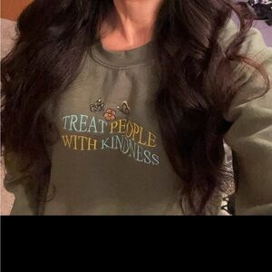 Green Crewneck Sweater